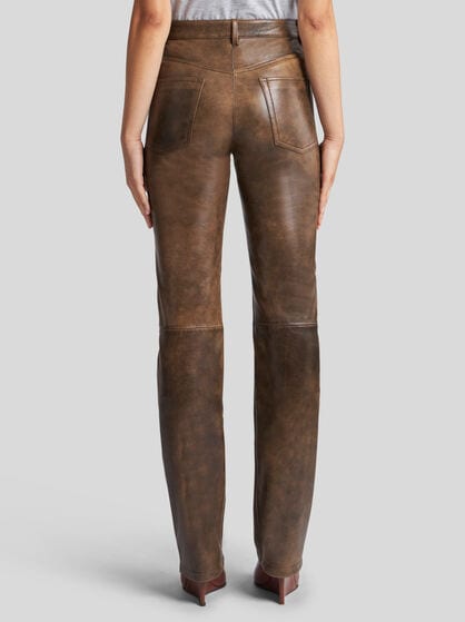 LEATHER TROUSERS