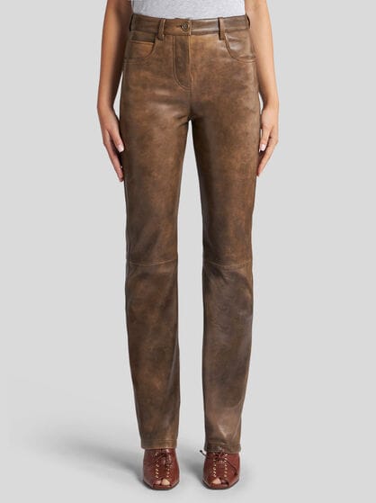 LEATHER TROUSERS