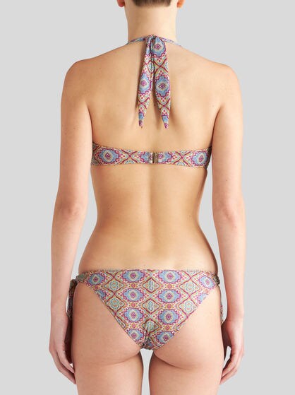 BIKINI WITH MEDALLION PRINT
