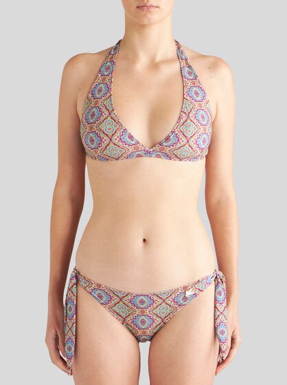 BIKINI WITH MEDALLION PRINT