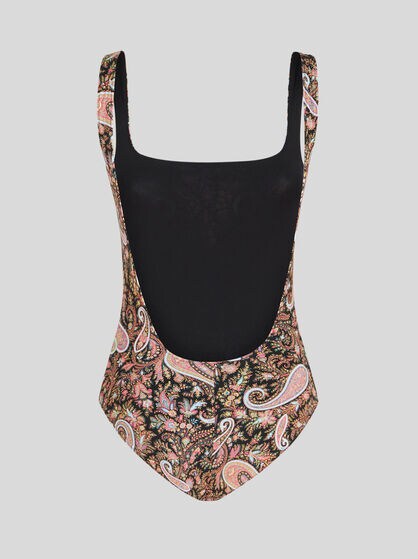 페이즐리 원피스 수영복