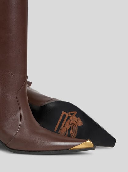 LEATHER BOOTS