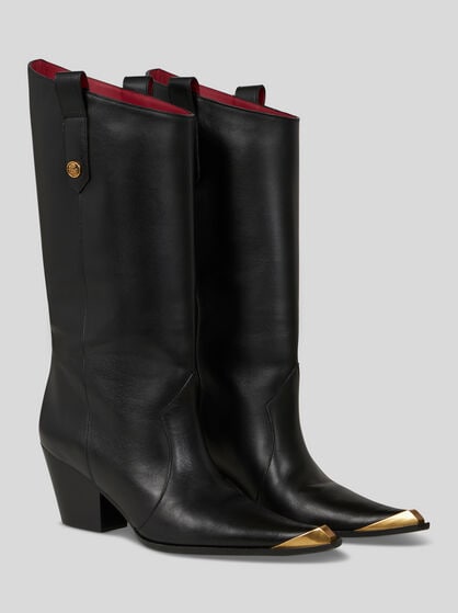 LEATHER BOOTS