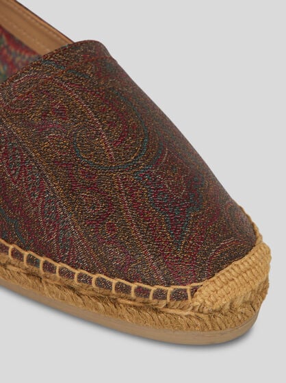 ETRO X CASTAÑER PAISLEY ESPADRILLES