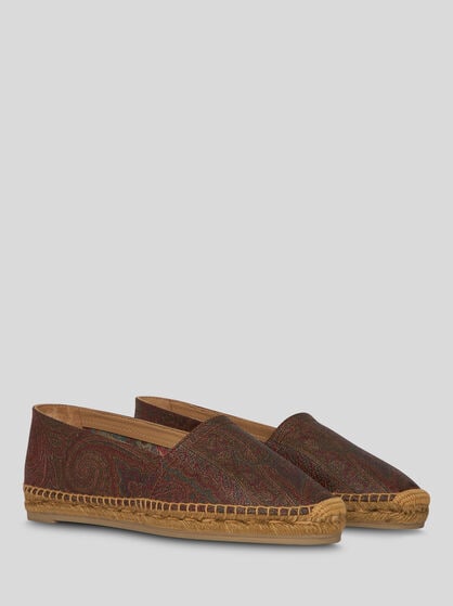 ETRO X CASTAÑER PAISLEY ESPADRILLES
