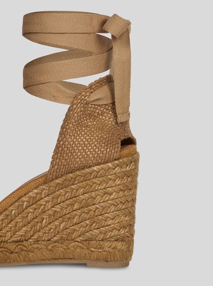 ETRO X CASTAÑER WEDGE ESPADRILLES WITH EMBROIDERY