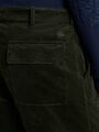 STRETCH COTTON CORDUROY TROUSERS — Image 4