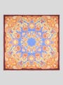 【ETRO】シルク100％ パープル スカーフ ストール ショール 【一点物】 ウィメンズ スカーフ&ショール：フローラルやペイズリープリント