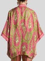 SILK TWILL KESA WITH PAISLEY FOLIAGE MOTIF — Image 5