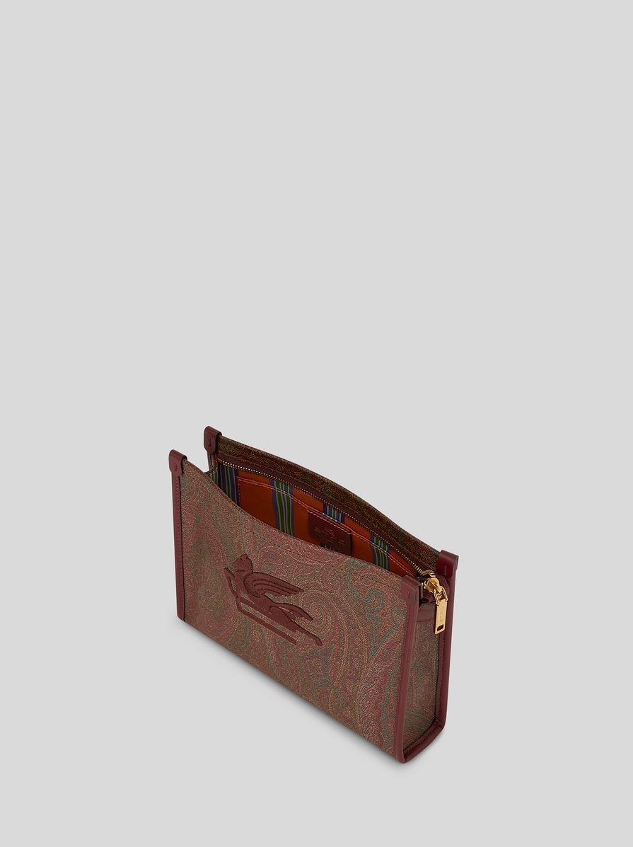 【送料&関税込】Etro Pouch Paisley Medium Large Paisley pouch | Men | Black | ETRO