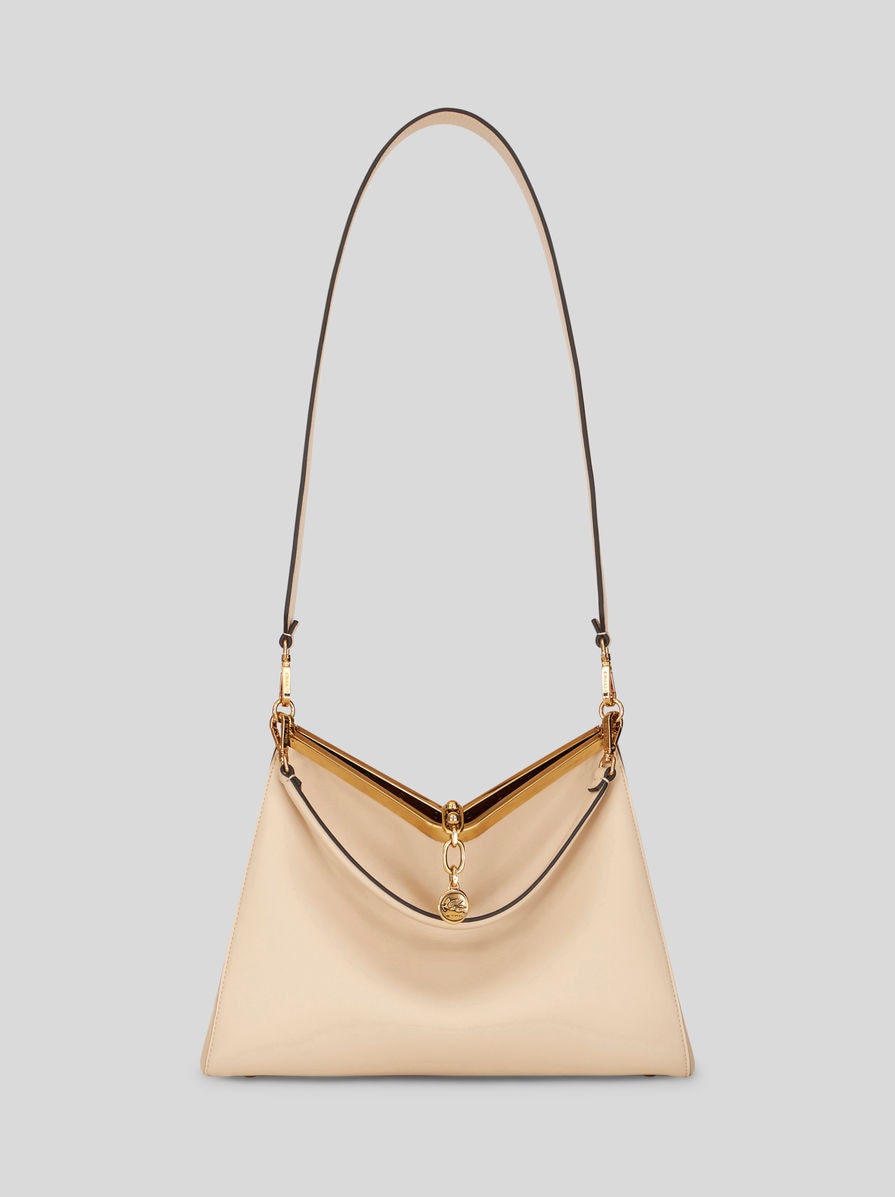 ETRO Vela バッグ ETRO Medium Vela Leather Shoulder Bag | Blue | FARFETCH