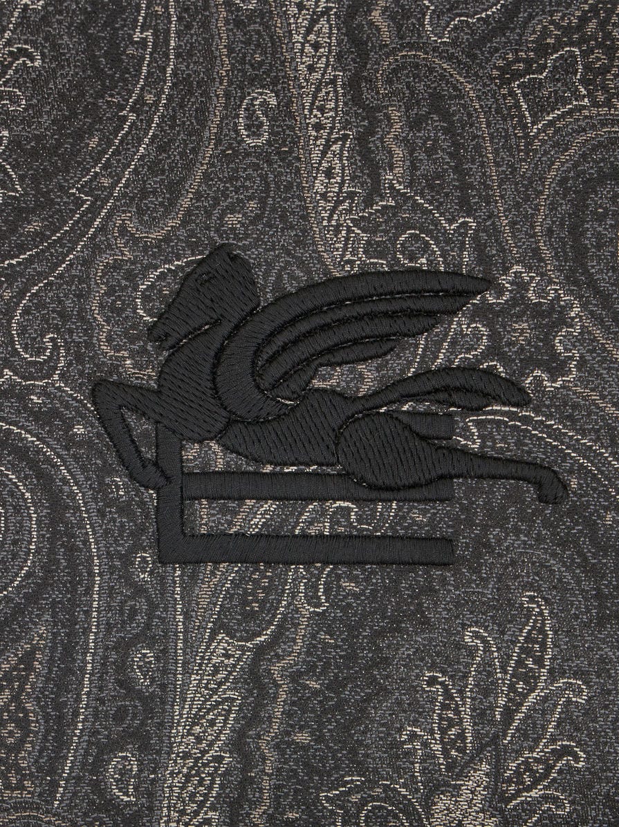 Large Paisley pouch | Men | Black | ETRO