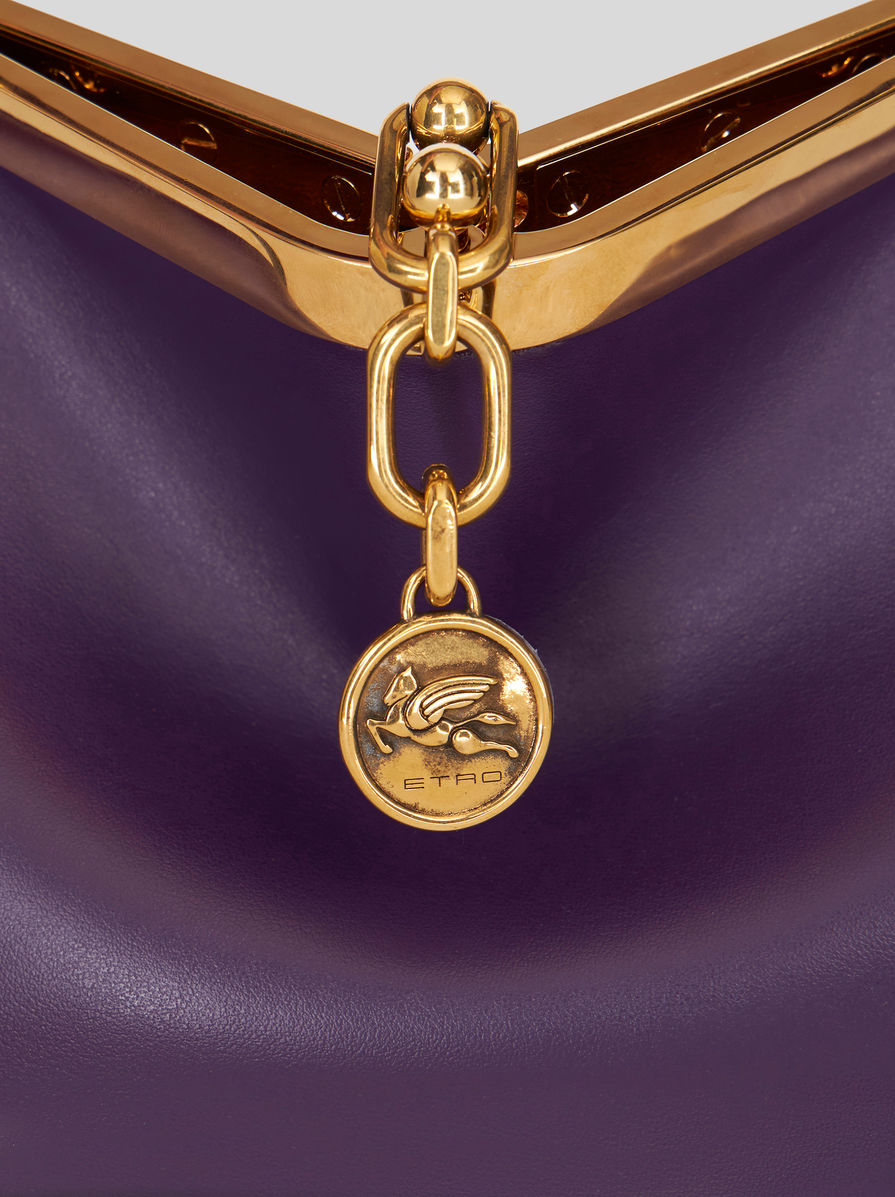 Mini leather Vela bag | Women | Purple | ETRO