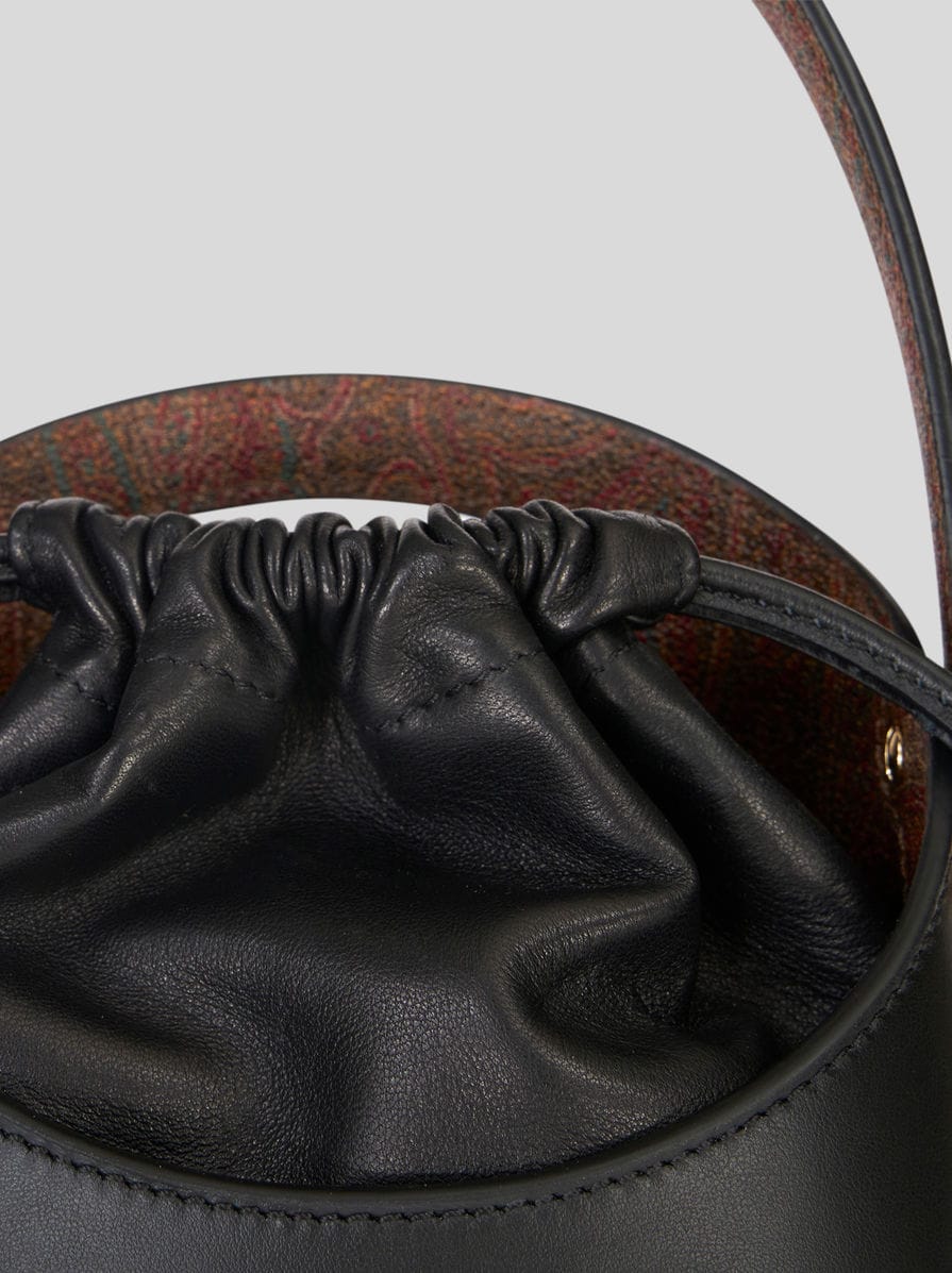 【関税込・国内発送】ETRO サトゥルノ レザーショルダーバッグ サトゥルノ バッグ | ウィメンズ | ワインレッド | エトロ