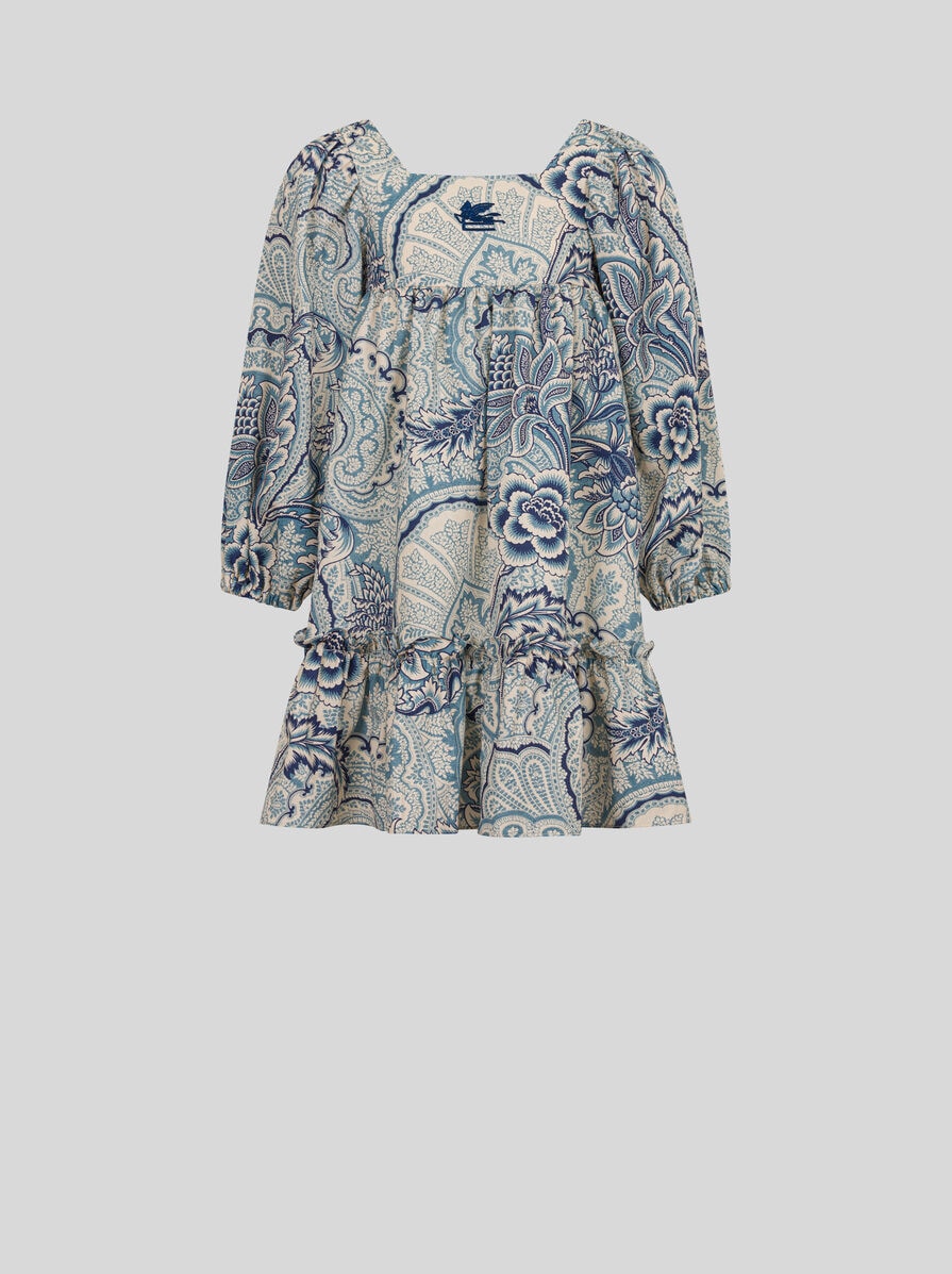 【ETRO】フローラルモチーフ リブドレス フローラルモチーフ リブ ワンピース | エトロ