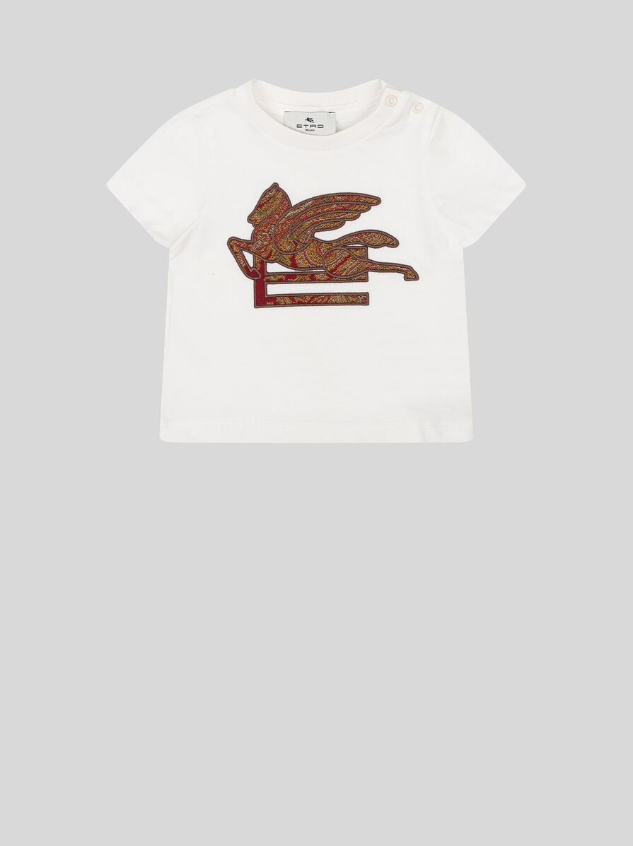 PRINTS LEGACY T-SHIRT WITH PEGASO | Baby Girl 3-36 months | ETRO