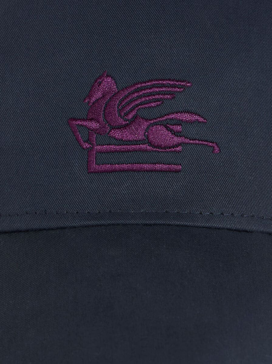 COTTON BASEBALL HAT WITH PEGASO EMBROIDERY | Hats | ETRO
