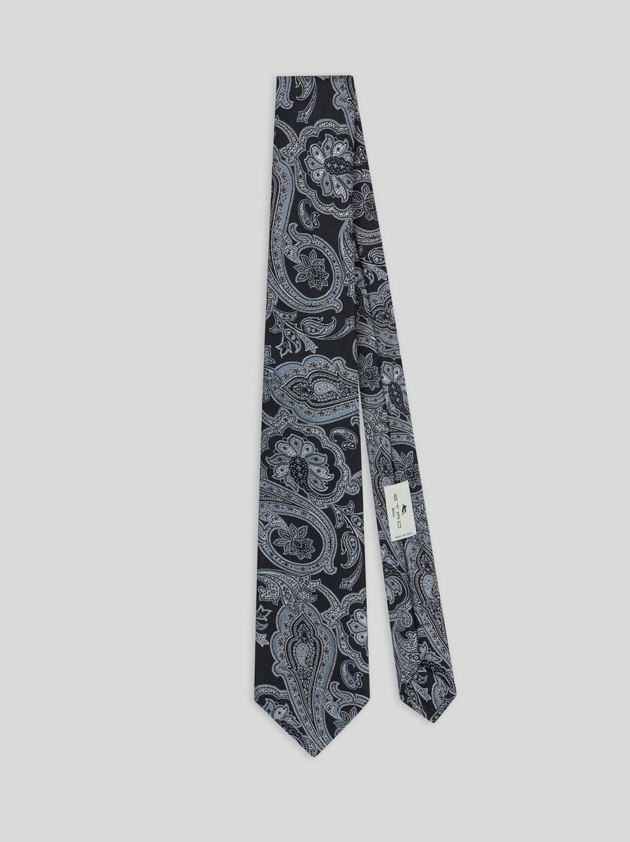 2901 【極美品】 エトロ ネクタイ 総柄 花柄 ラメ入り 2901 【極美品】 エトロ ネクタイ 総柄 花柄 ラメ入り