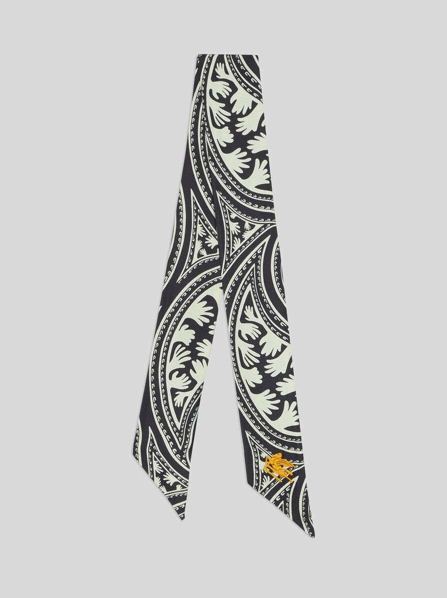 【日常を華やかに】ETRO ペイズリーモチーフのシルクシュシュ シュシュ ETRO(エトロ) ヘアアクセサリー(レディース) - 海外