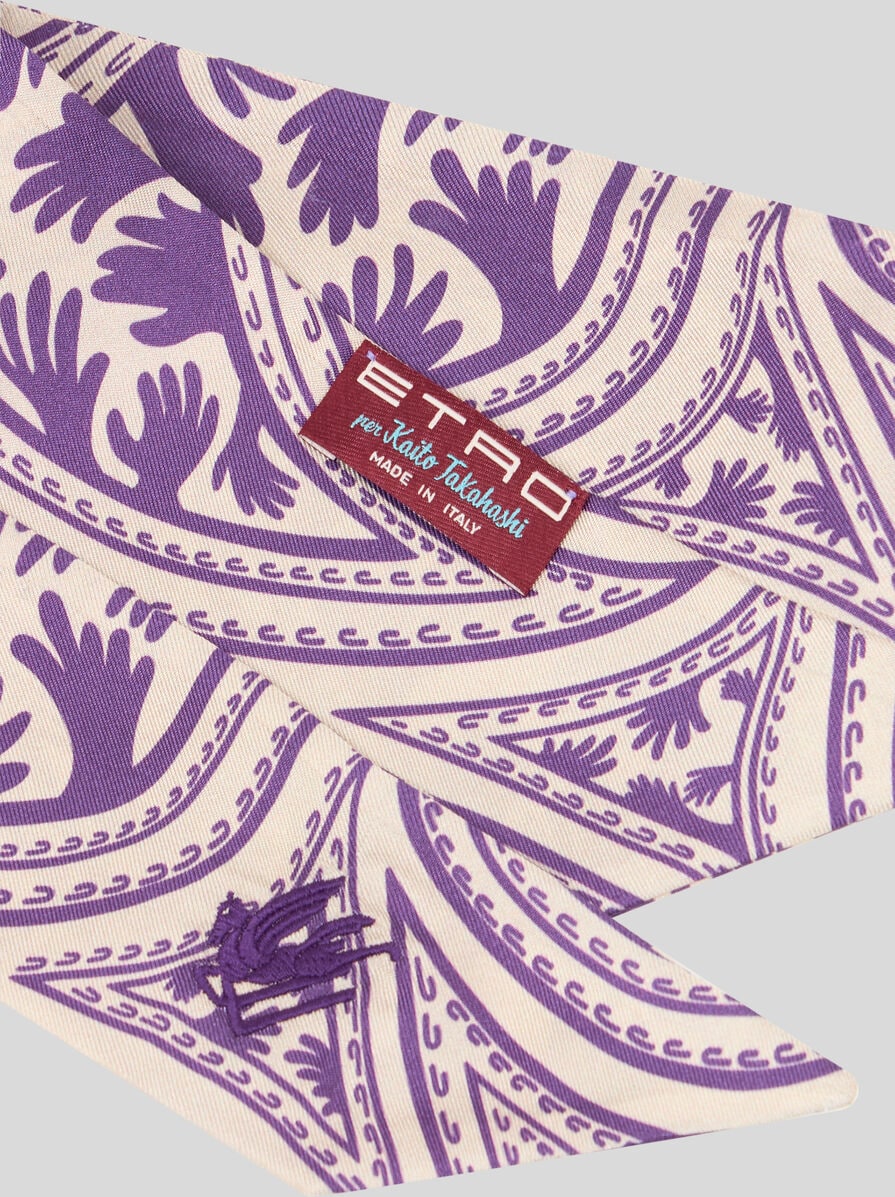 ETRO per Kaito Takahashi シルク ペイズリーナ ホリデーリミテッド