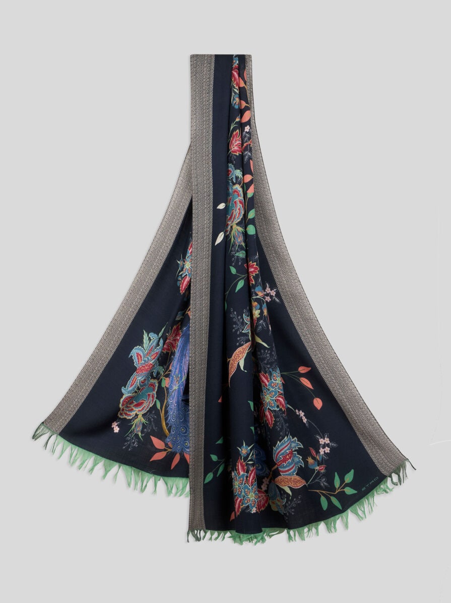 ETRO フローラル スカーフ | ホワイト | FARFETCH JP