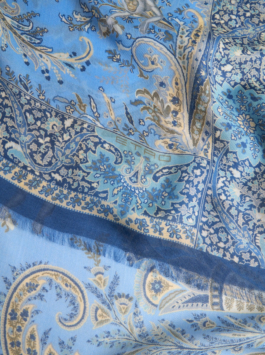 フローラ＆ファウナモチーフ マフラー | エトロ