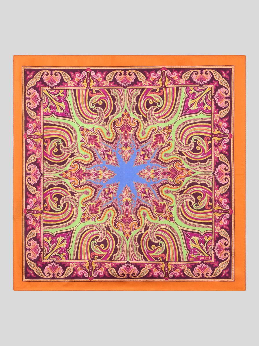 ペイズリーシルクポケットチーフ | エトロ