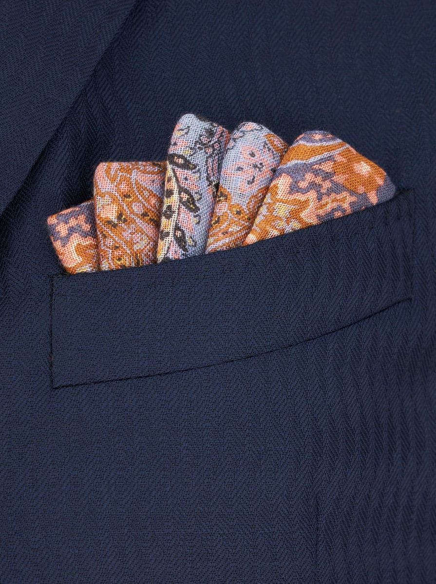 【関税込・国内発送】ETRO エトロ ペイズリー柄 ポケットチーフ ペイズリー ポケットチーフ | エトロ