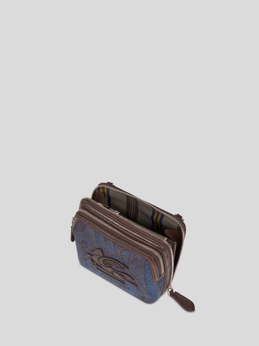 エトロエッセンシャル ジャカード クロスボディバッグ | エトロ