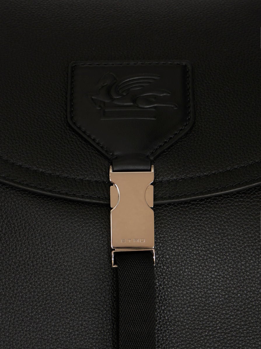 LARGE LEATHER BACKPACK | Backpacks and Belt Bags | ETRO