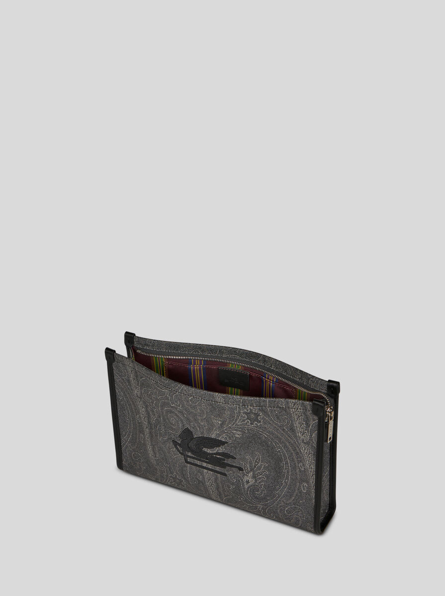 【ETRO】ペガソディテール ペイズリー ポーチ ペガソディテール ラージ ペイズリー ポーチ | エトロ
