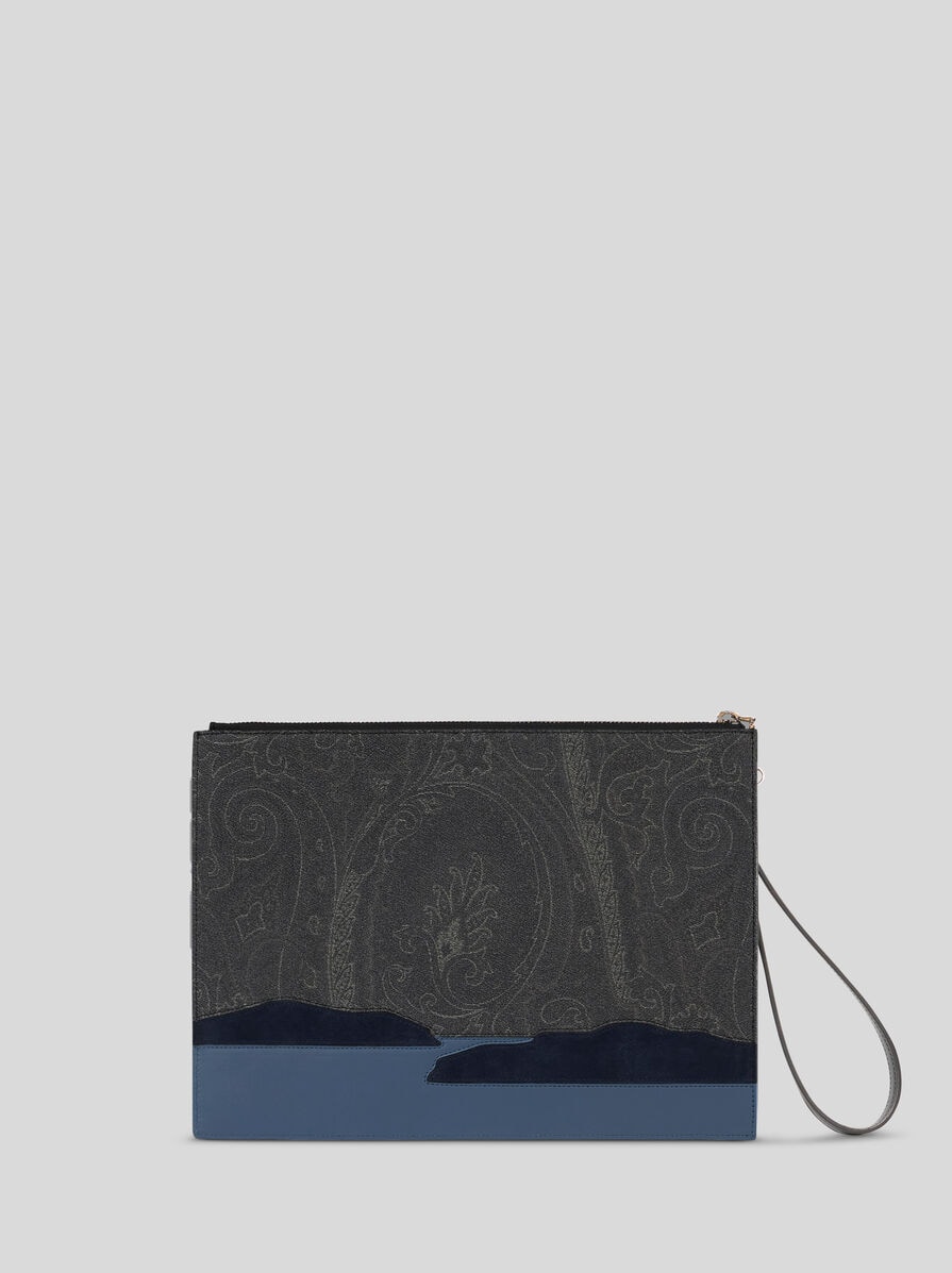 ETRO ARNICA S POUCH ペイズリー ARNICA POUCH WITH PEGASO DETAIL | Pouches | ETRO