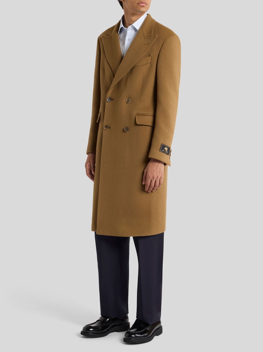 ダブルブレスト カシミア コート | エトロ
