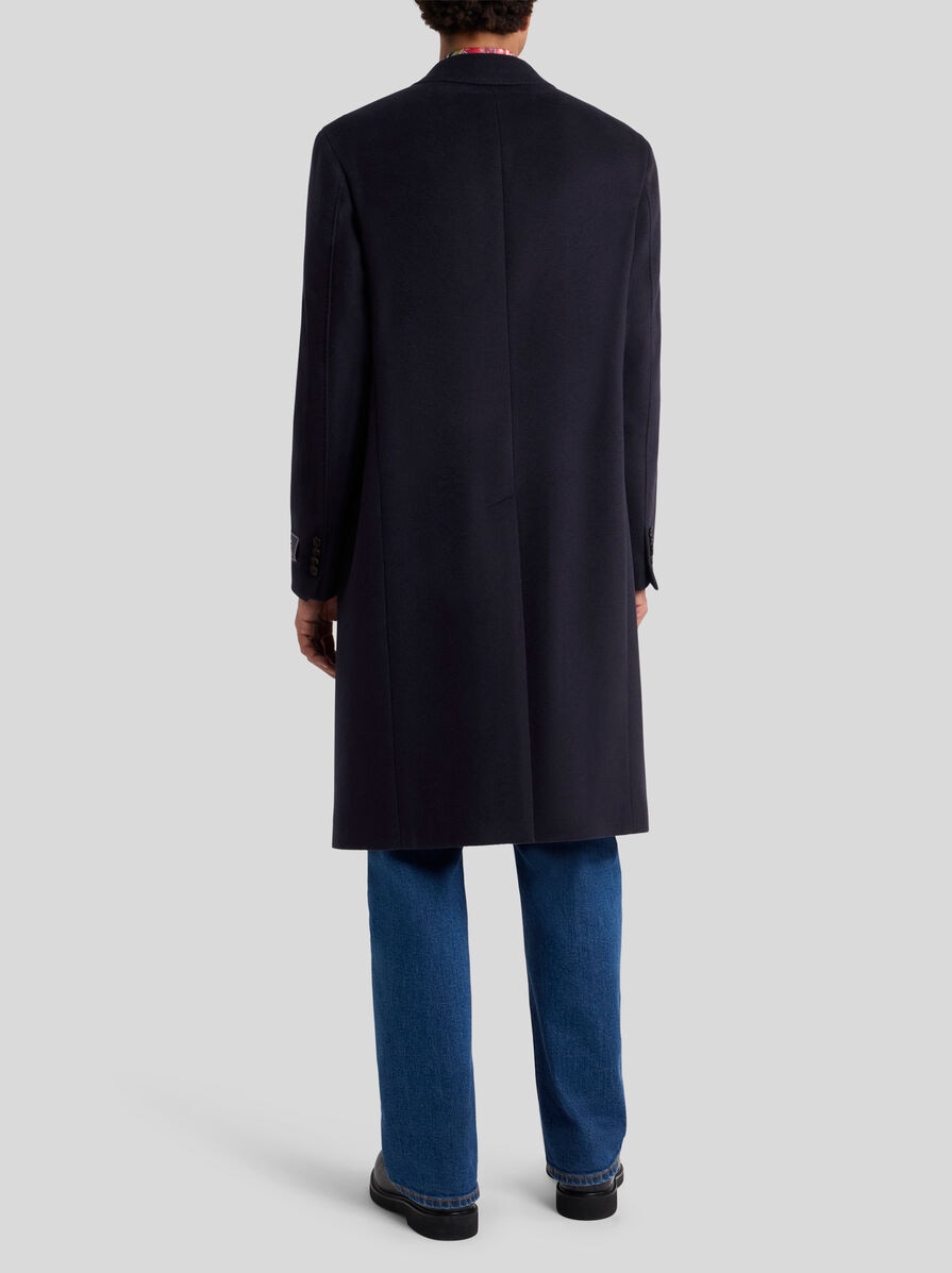 関税送料込Etro Double-Breasted Coat ETRO Double-breasted velvet-jacquard coat - Coats - Compare