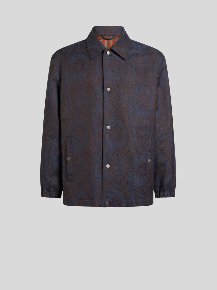 【★日本未入荷★】ETRO ☆ サテンジャカードダスターコート ☆日本未入荷☆】ETRO ☆ サテンジャカードダスターコート