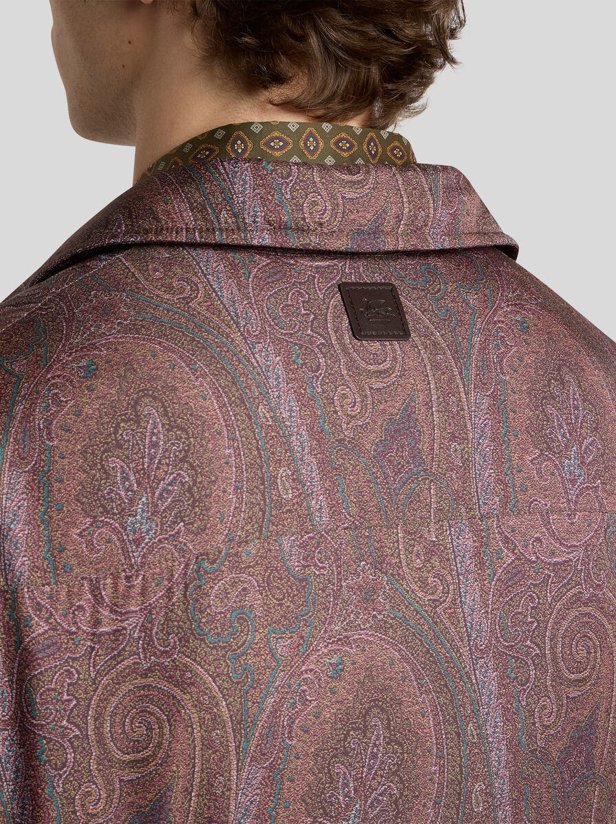 PAISLEY OVERSHIRT | Coats and Outerwear | ETRO
