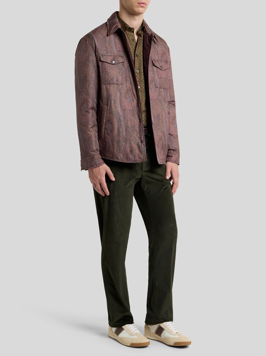 PAISLEY OVERSHIRT | Coats and Outerwear | ETRO