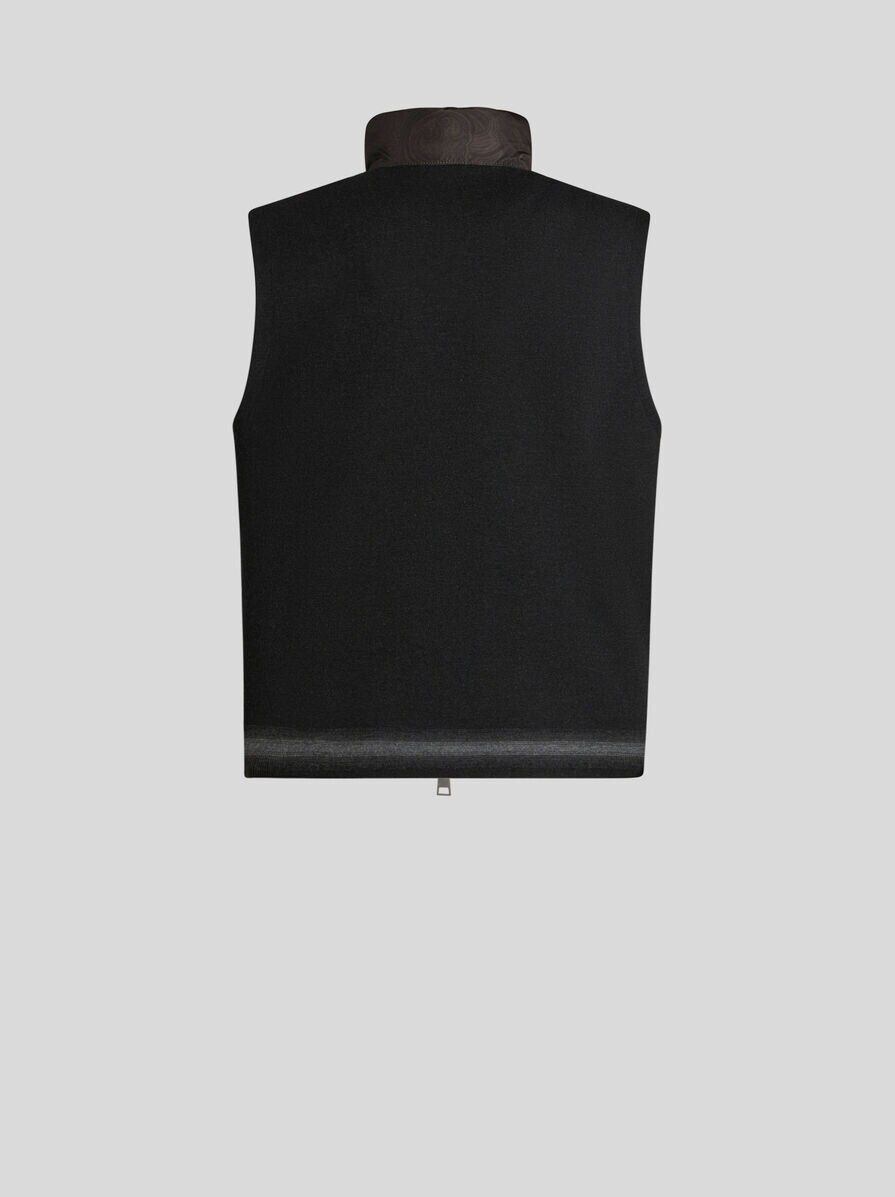 ETRO ベスト ETRO ペイズリーパデッドベスト | ブルー | FARFETCH JP