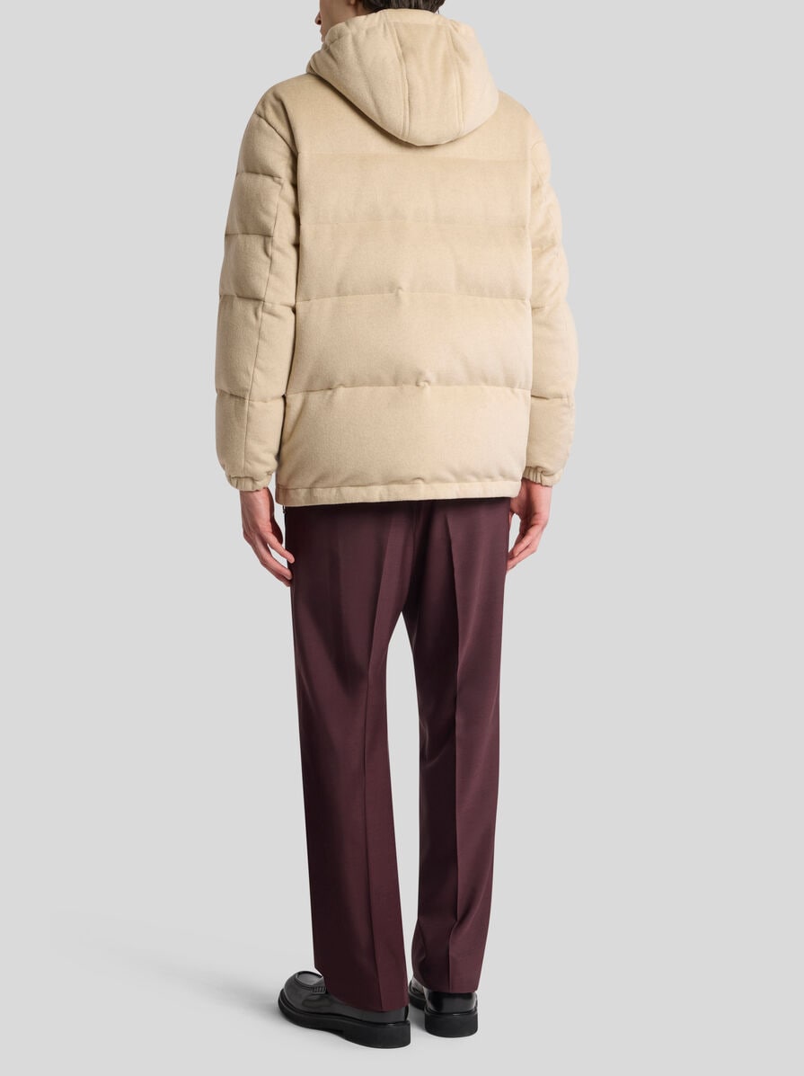 カシミア フード ダウンジャケット | エトロ