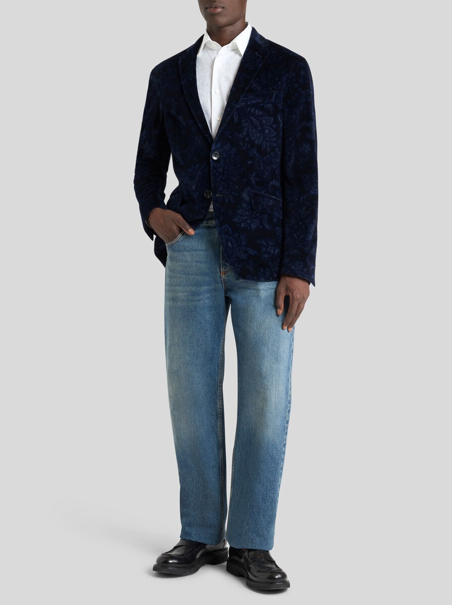 【ETRO】シングルブレスト ジャカード ジャケット シングルブレスト ジャカード ジャケット | エトロ