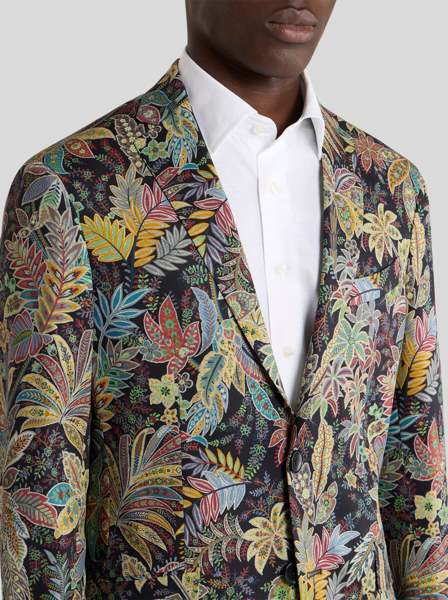 プリント ウール ギャバジン ジャケット | エトロ