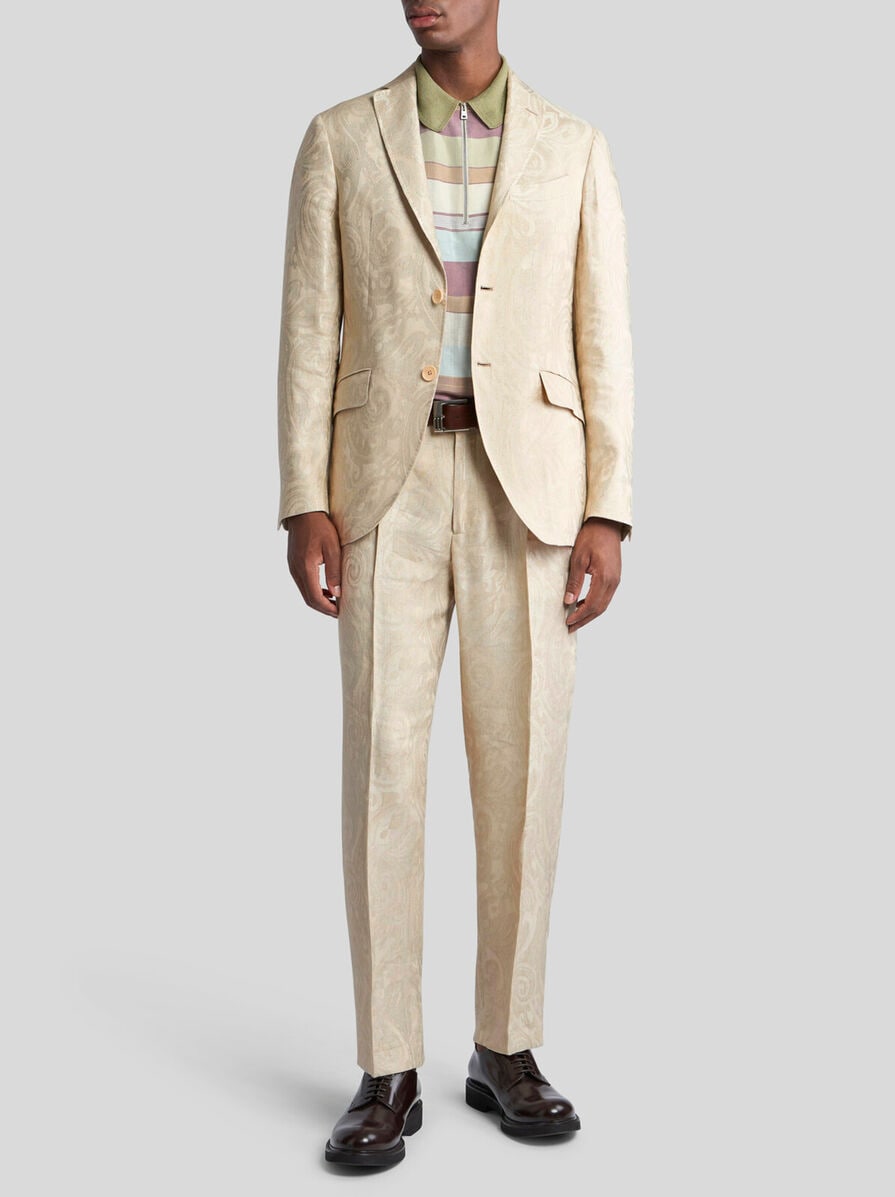 ジャケット・アウター ETRO paisley jacquard tailored jacket PAISLEY JACQUARD JACKET | Jackets | ETRO