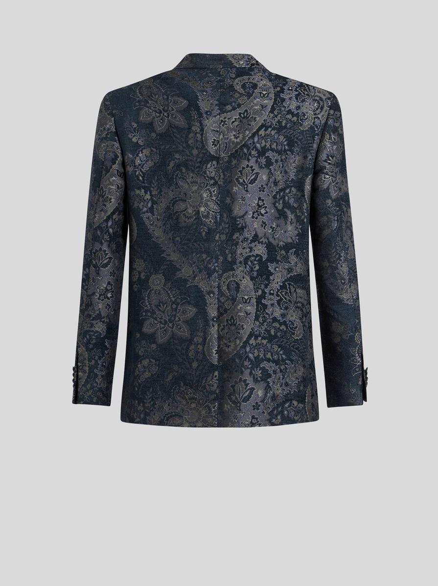 Etro Floral Paisley Jacquard Jacket | Neiman Marcus