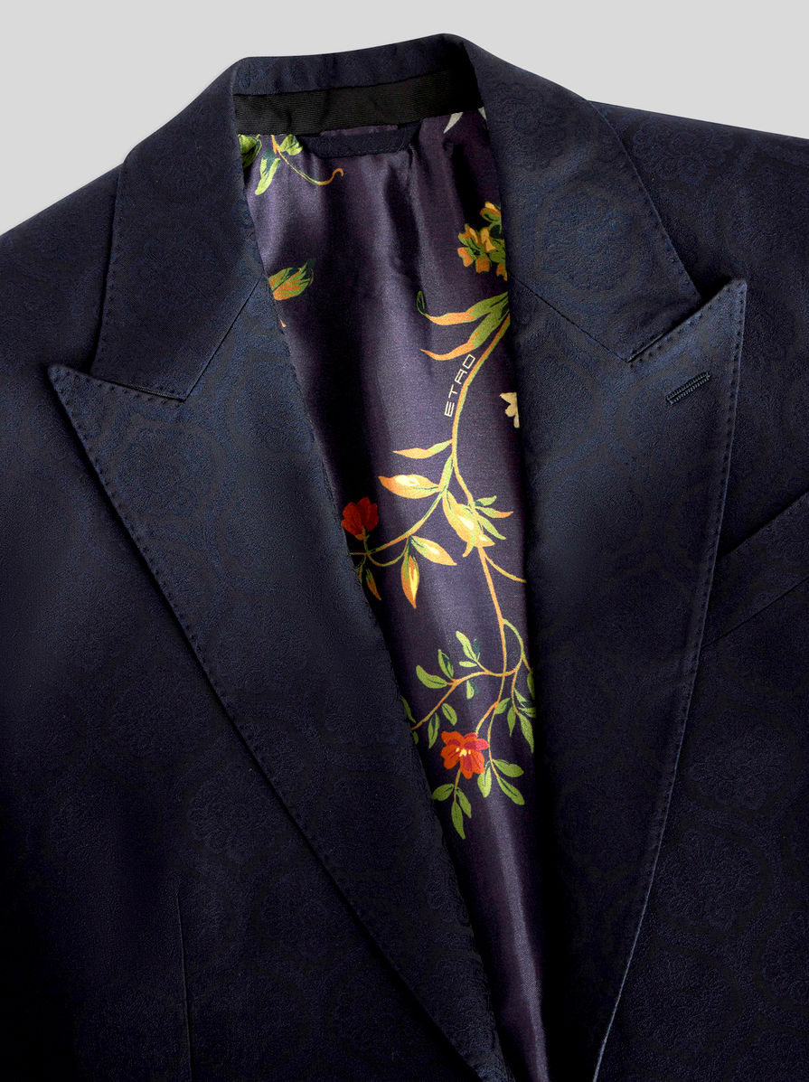 【ETRO】ウール ジャカード ジャケット ウール&コットンジャカード ジャケット | エトロ