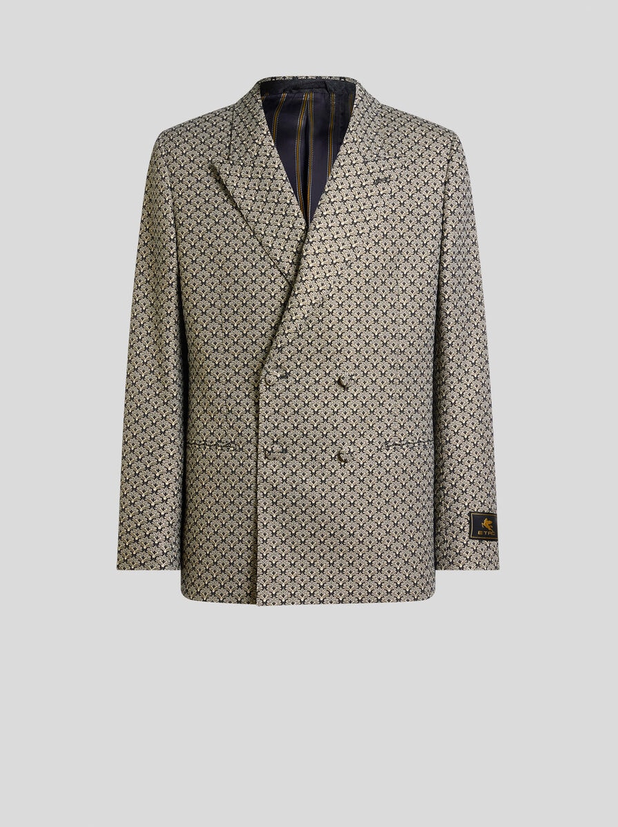 ETRO パターン入り ブラック・ホワイト ジャンパー ETRO パターン入り ブラック・ホワイト ジャンパーの通販 | PASAHAN