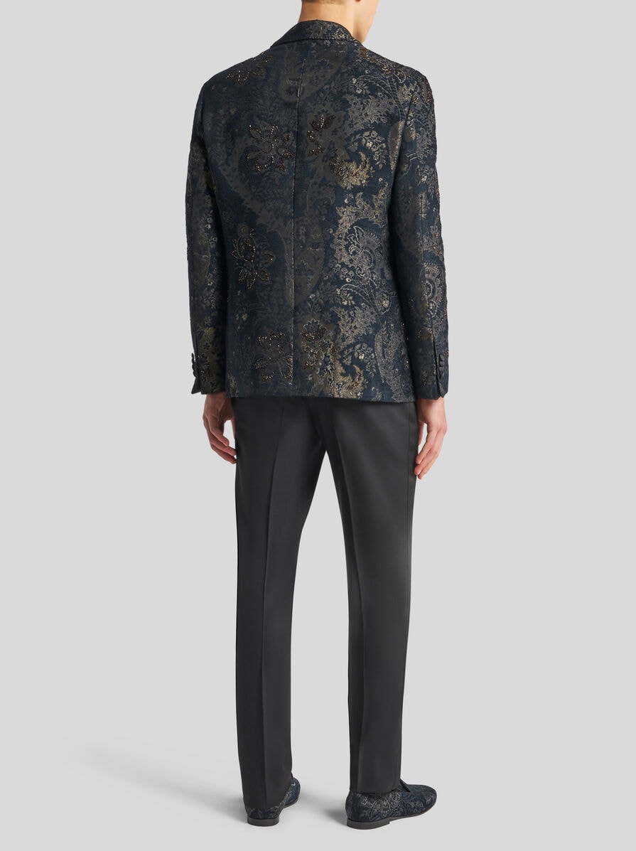 【関税&送料込】Etro Blazer JACQUARD BLAZER WITH EMBROIDERY | Jackets | ETRO