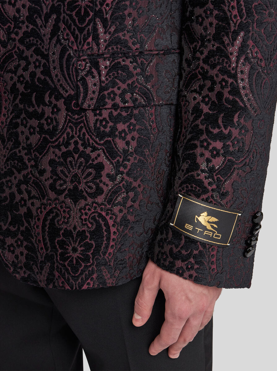 VELVET JACQUARD BLAZER | Jackets | ETRO