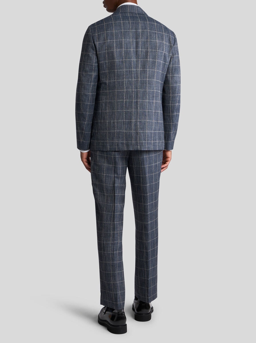 ETRO ウールチェックジャケット 楽天市場】ETRO エトロ 21AW グレンチェック ウール3ピース