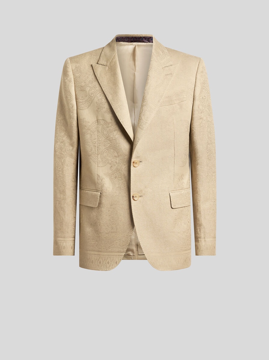 エンジニアードプリント フローラルペイズリーモチーフ コットン