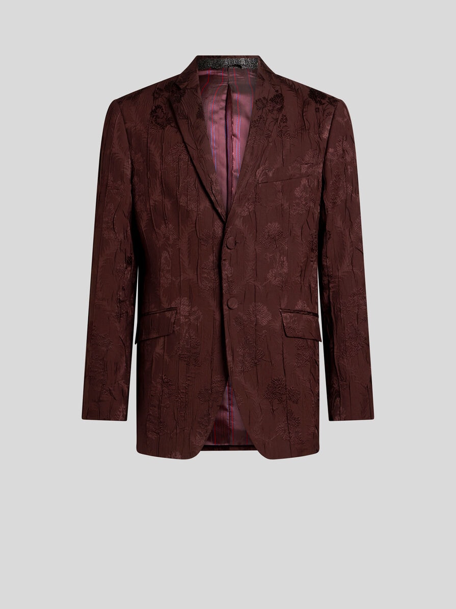 ETRO シングルブレスト チェックジャケット